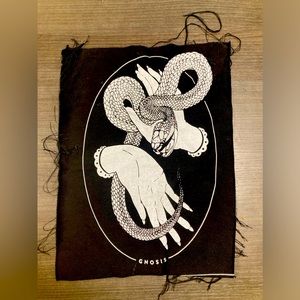 Hands and snake witchy patch